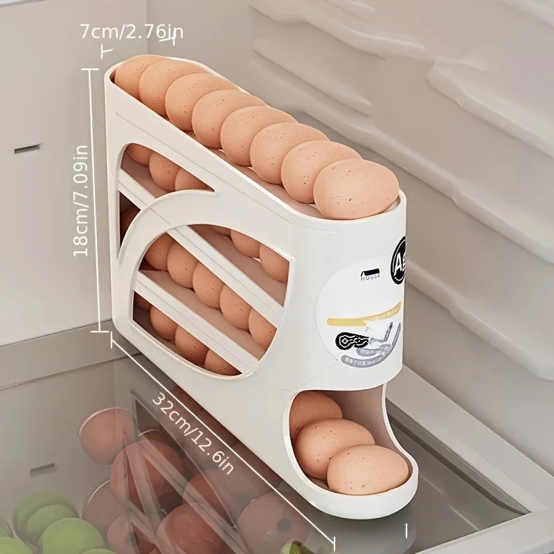 Distributeur Œufs Réfrigérateur 3 Niveaux 28-30 Œufs — CLEVI Paris