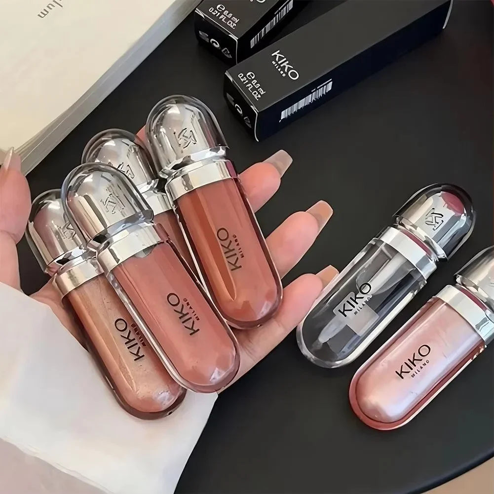 Gloss Lèvres KIKO 3D Mirror – Brillant Waterproof, Longue Tenue, 23 Teintes