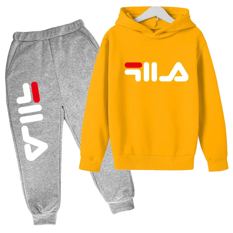 Ensemble Jogging Enfant 2 Pièces Sweat + Pantalon Unisexe 3-14 Ans – CLEVI Paris