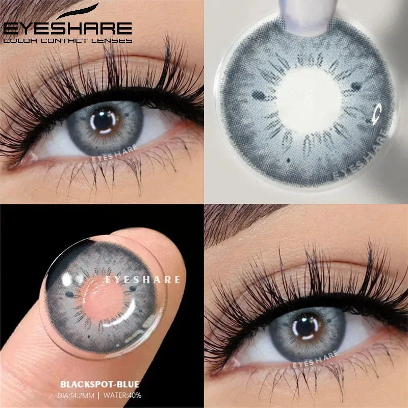 Lentilles de Contact Colorées EYESHARE | Sans Correction | 15 Coloris | Port Annuel – CLEVI Paris