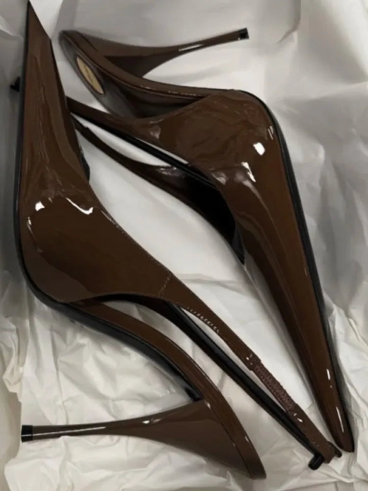 Sandales Stiletto Pointues Femme Talons Aiguilles – CLEVI Paris