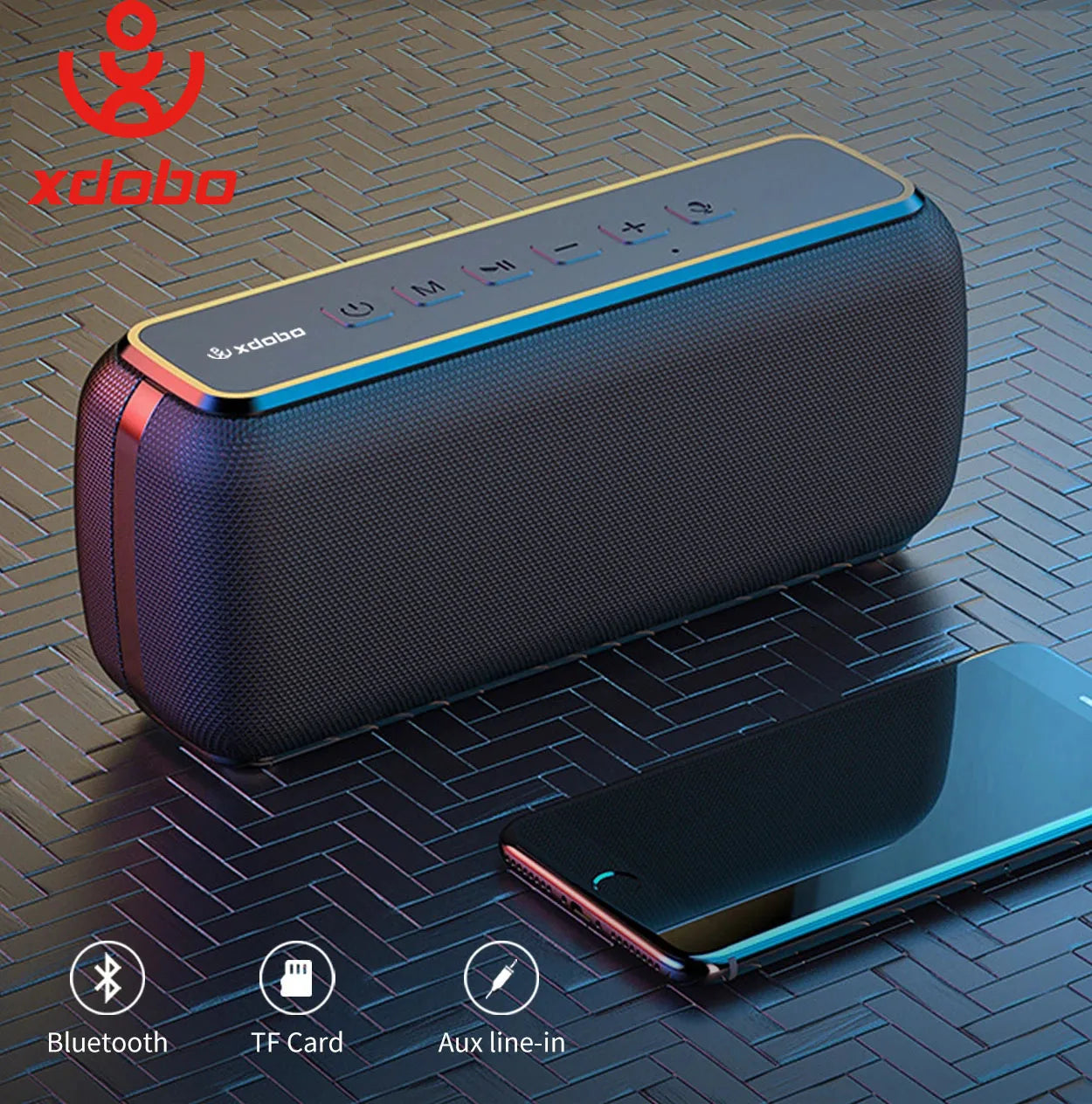 XDOBO X8 60W Enceinte Bluetooth Portable – CLEVI Paris