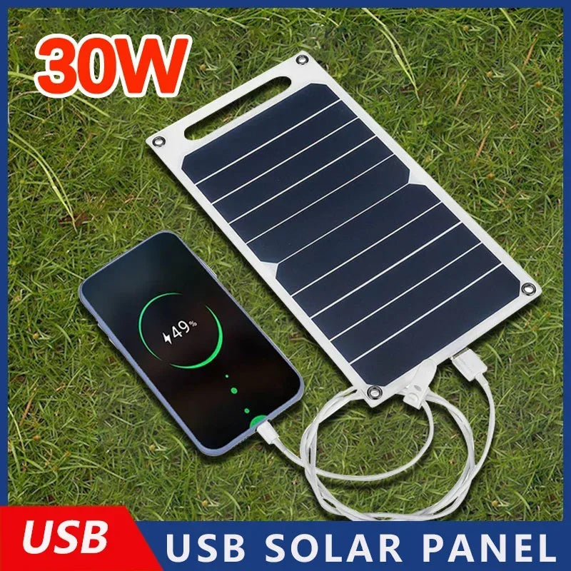 Panneau Solaire 6W USB Portable Monocristallin Camping Randonnée – CLEVI Paris