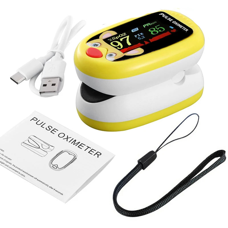 Oxyмètre Enfant Justlang TFT Rechargeable Hibou – CLEVI Paris
