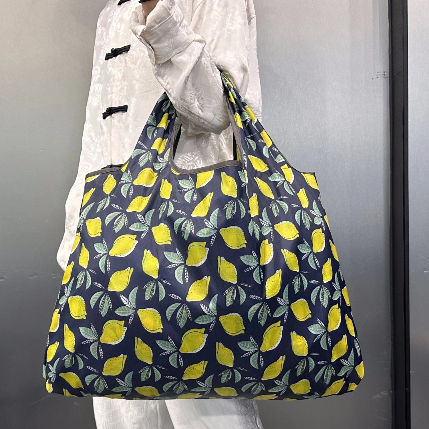Tote Bag Polyester Grande Capacité | Sac Cabas Léger Pliable 25 Coloris – CLEVI Paris