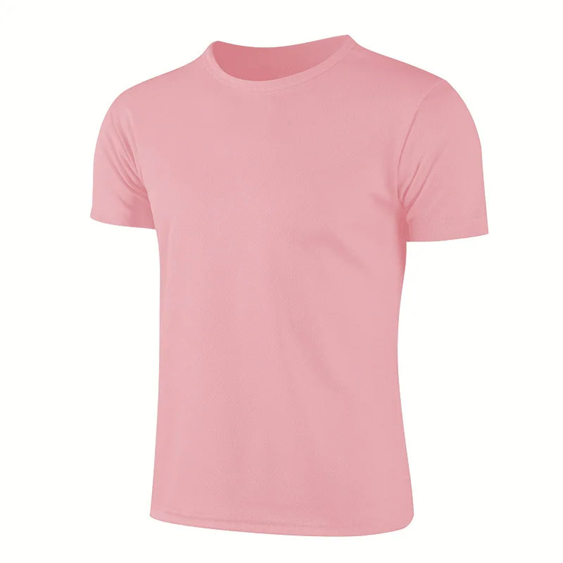 T-shirt Sport Manches Courtes Unisexe Polyester | Séchage Rapide, Gym & Running, 15 Coloris, Tailles S à 4XL – CLEVI Paris