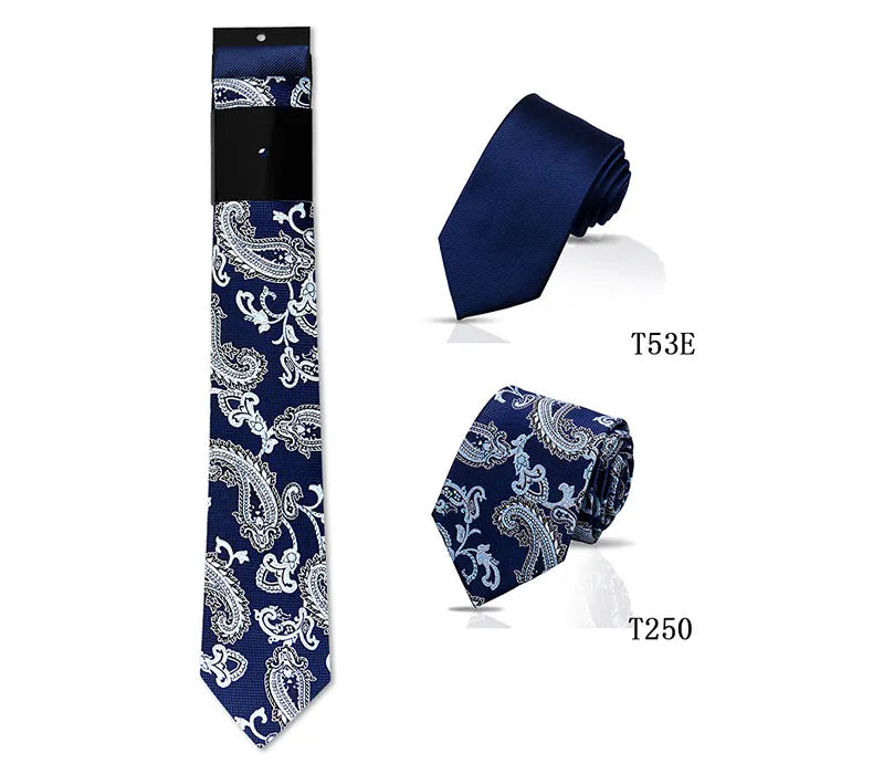 Ensemble de 2 cravates homme élégantes – CLEVI Paris