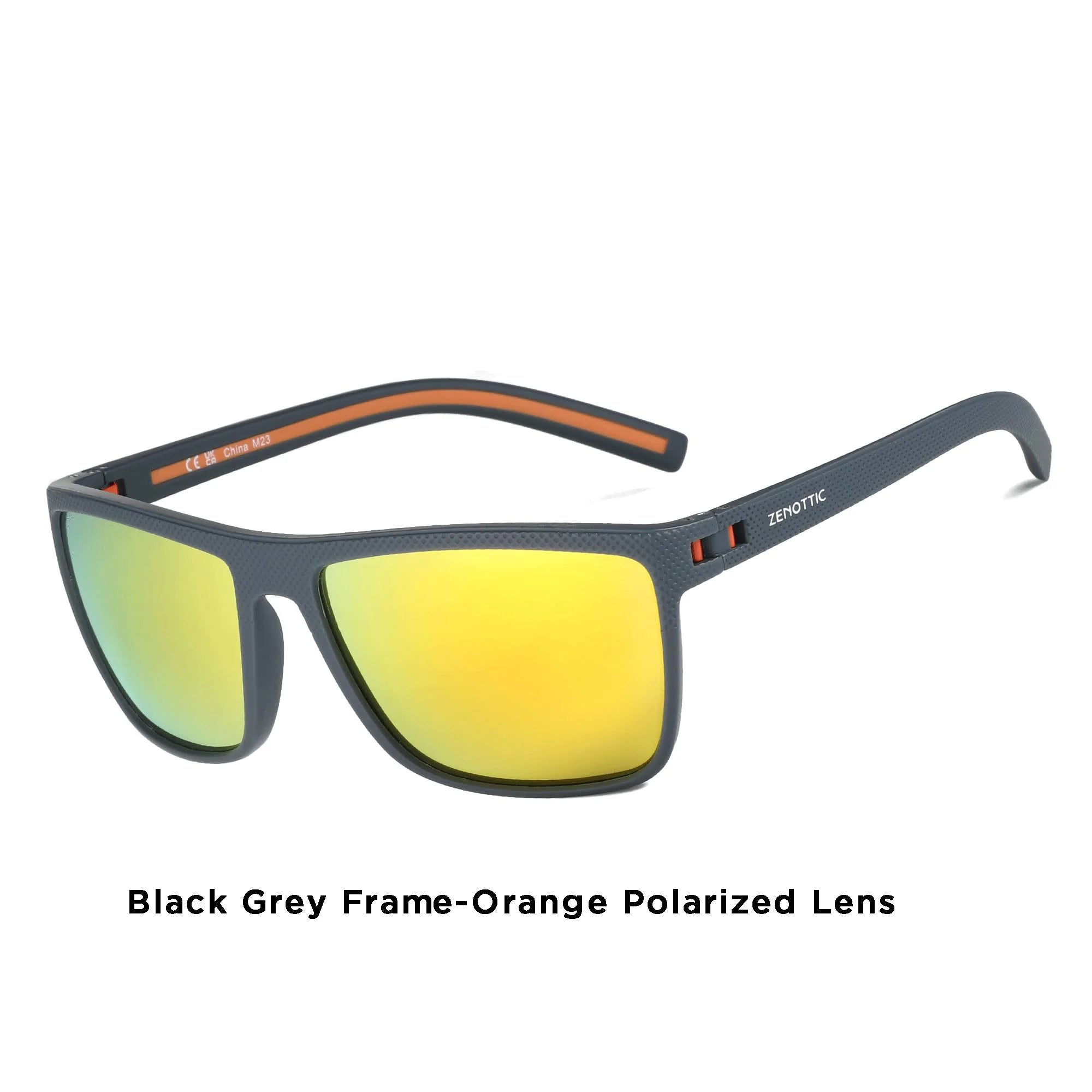 Lunettes de Soleil Carrées Polarisées TR90 UV400 Anti-Reflets Unisexe 23 Coloris – CLEVI Paris