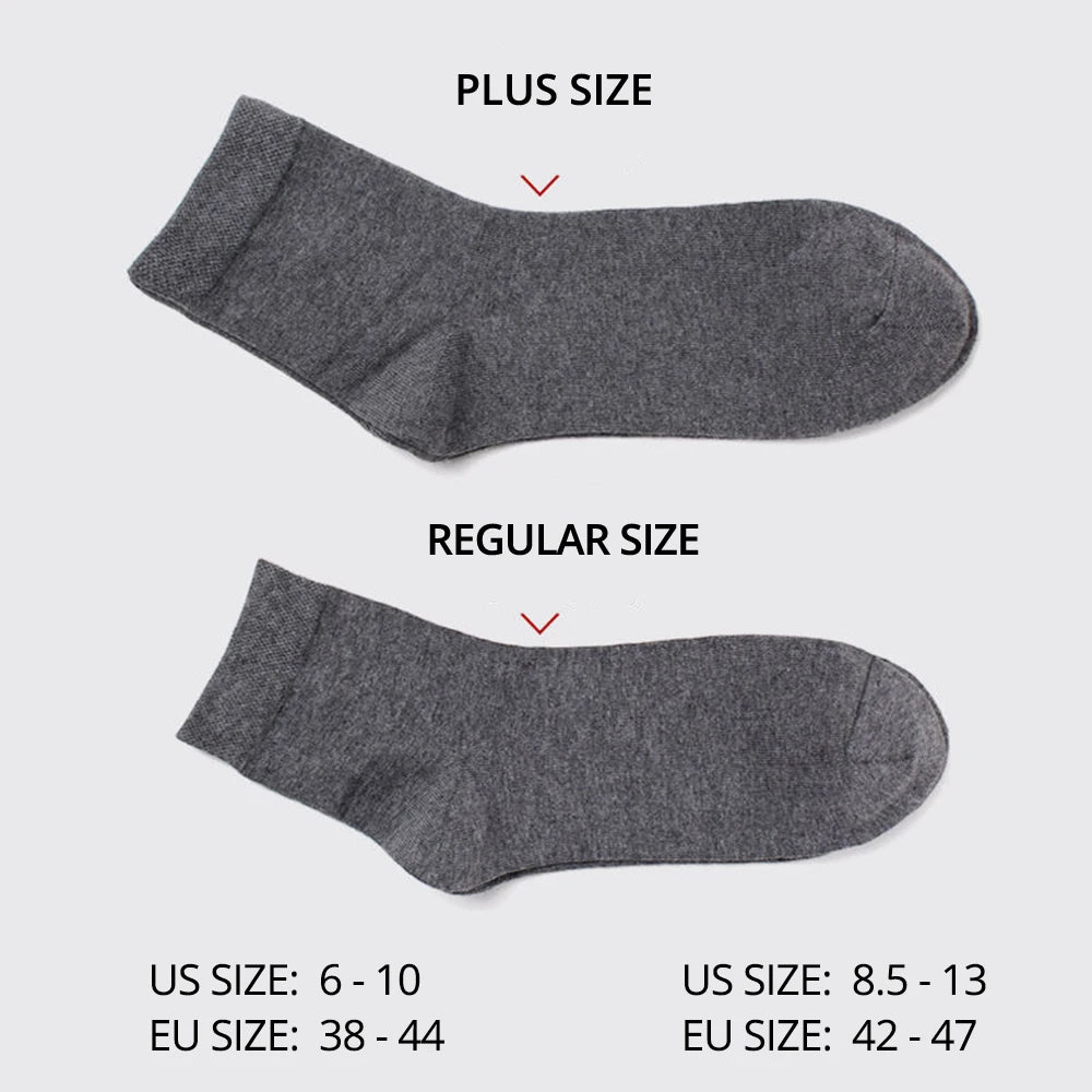 Chaussettes Homme – Lot 5 ou 10 Paires | Coton Mélangé, Respirant – CLEVI Paris