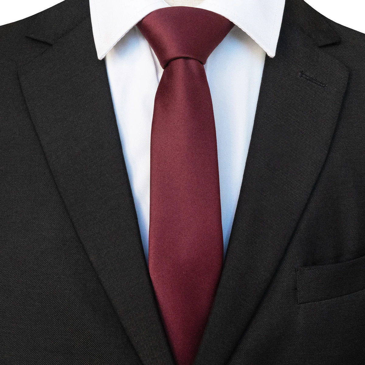 Cravate homme unie 6 cm – CLEVI Paris
