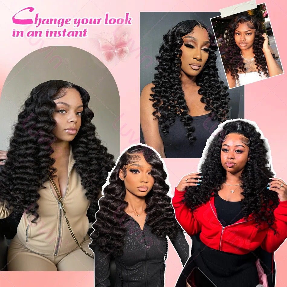 Loose Deep Wave Virgin Hair Extensions 1 2 3 4 Bundles – CLEVI Paris