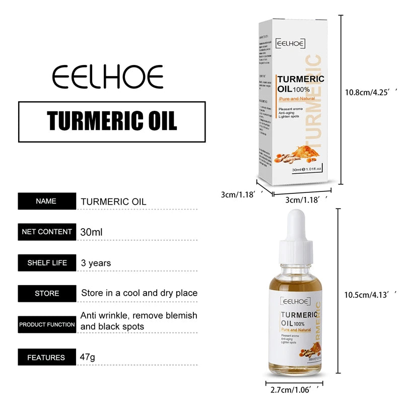 Sérum Visage Curcuma Anti-Taches Éclat – CLEVI Paris