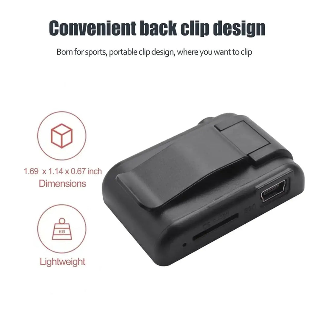 SEamopar Mini Lecteur MP3 Clip TF 16Go 4h Ultra-Compact 26g – CLEVI Paris