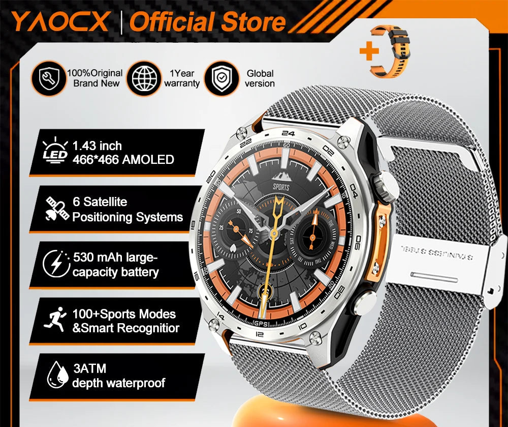 Montre Connectée GPS HD 300 Pro – CLEVI Paris