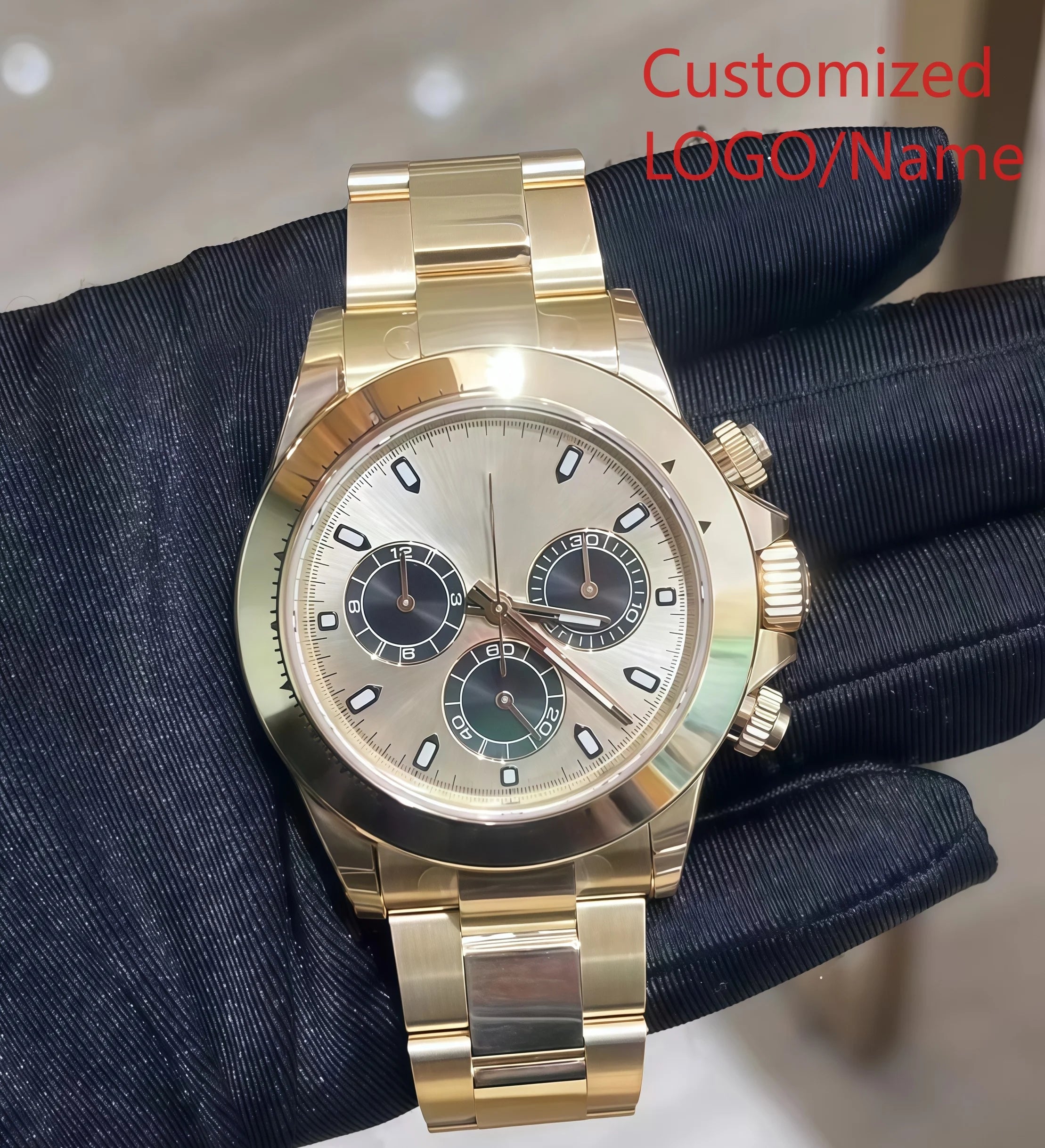 Montre Automatique Homme Acier Inoxydable 904L Calendrier Lumineuse – CLEVI Paris