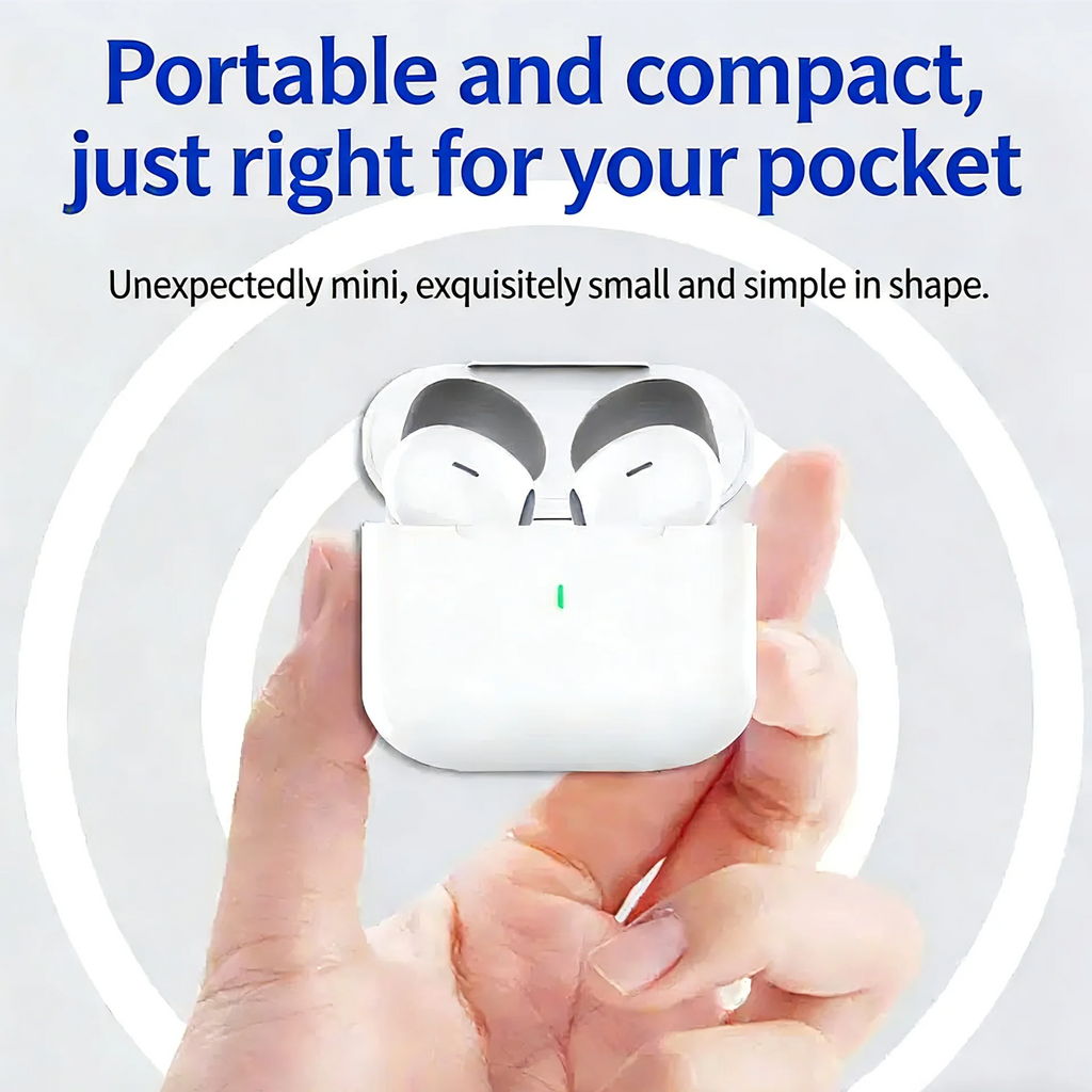 Écouteurs Bluetooth TWS Air Pro – HiFi, ANC, Faible Latence, 72H, iOS & Android
