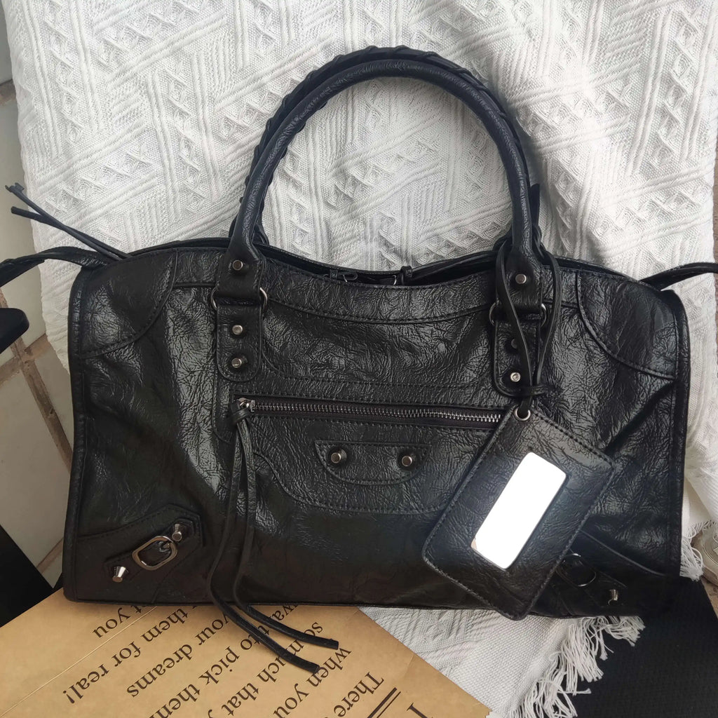 Sac À Main PU Grande Capacité Femme Style Vintage Automne – CLEVI Paris