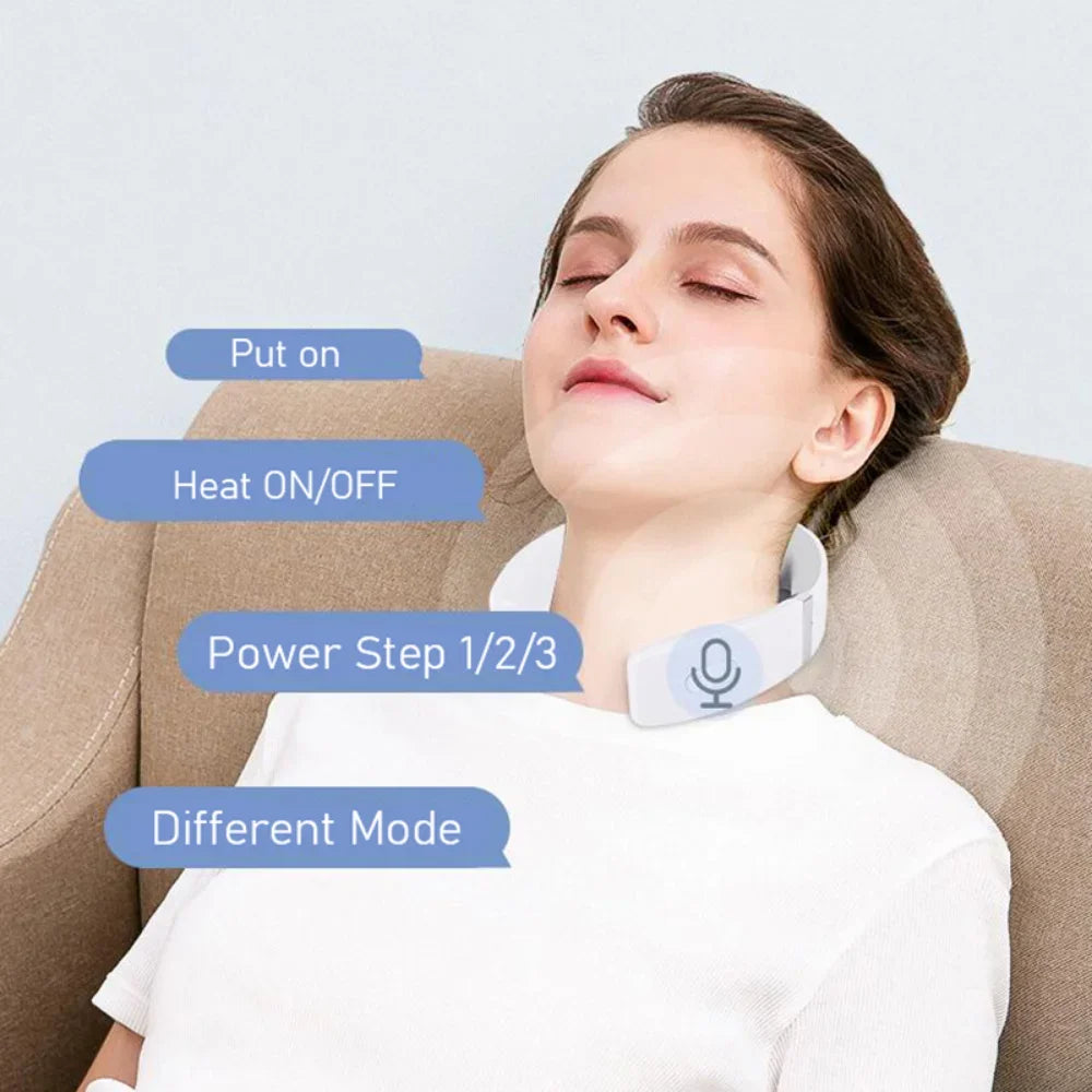 Masseur Cervical EMS Intelligent – Épaules & Cou Relaxation Musculaire
