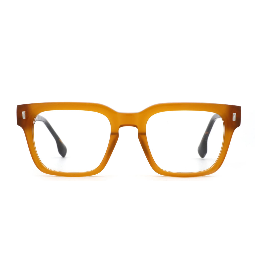 Monture Optique Carrée Homme | Acétate Fait Main ZENOTTIC | Style Premium Quotidien – CLEVI Paris