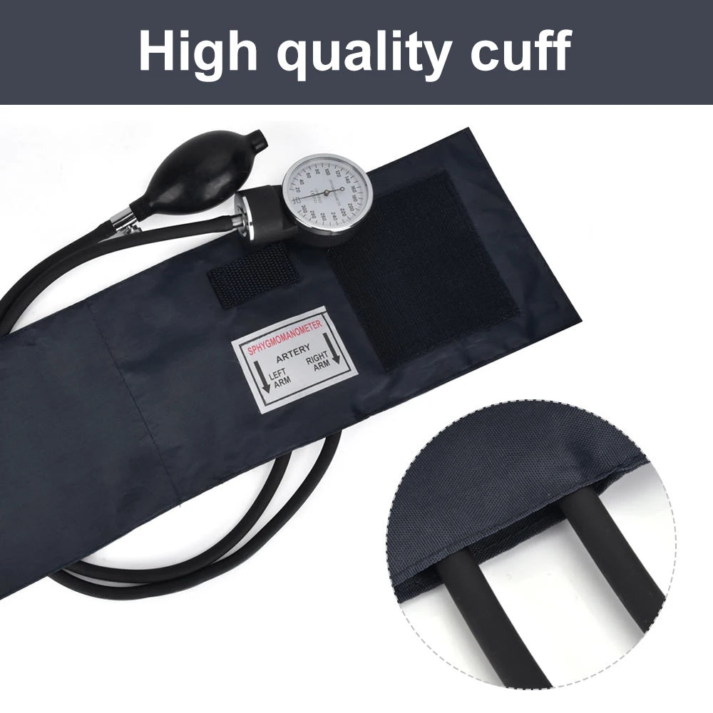 Tensiomètre Bras Manuel Anéroïde + Stéthoscope Sac – CLEVI Paris