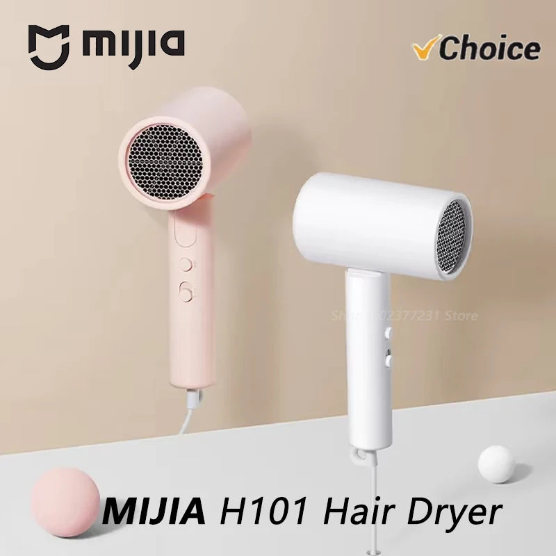 Sèche-Cheveux MIJIA H101 Anion Portable — Séchage Rapide | CLEVI Paris