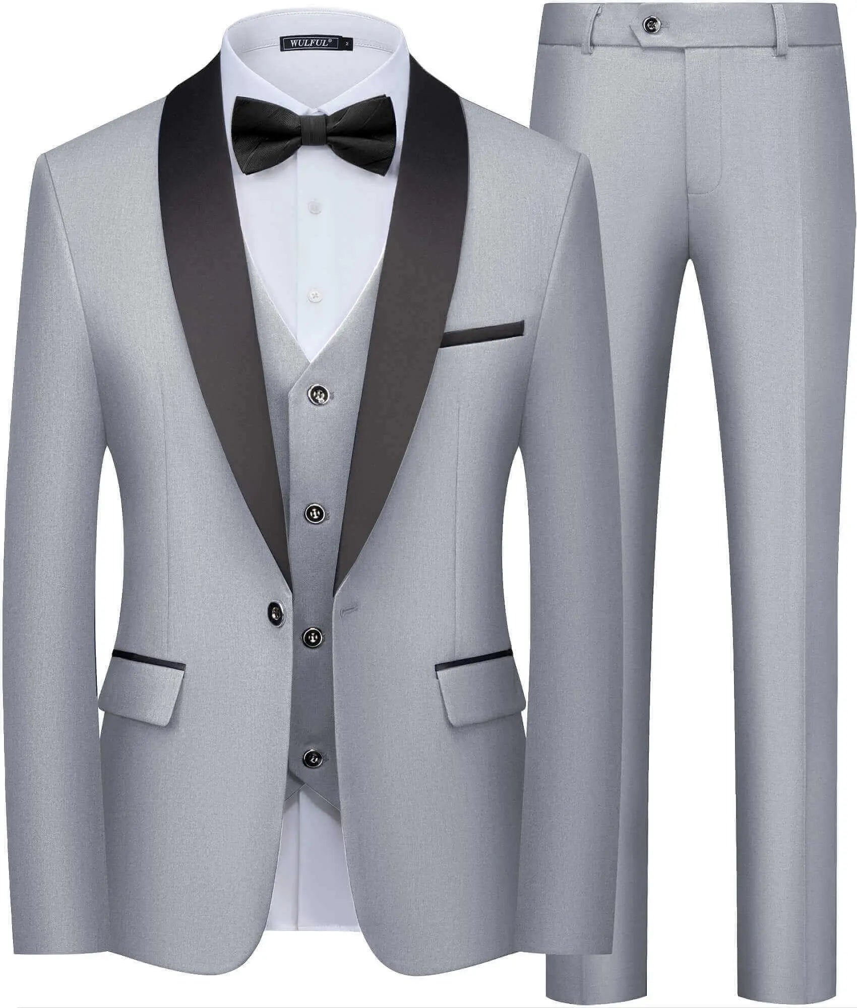 Costume Homme 3 Pièces Slim Fit Twill Mariage Soirée Grande Taille – CLEVI Paris