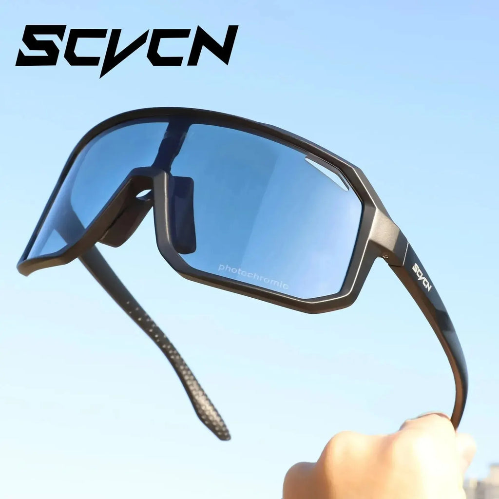 Lunettes de Cyclisme Photochromiques TR-90 | UV400, Verres Polycarbonate, Vélo Randonnée Outdoor, Unisexe – CLEVI Paris