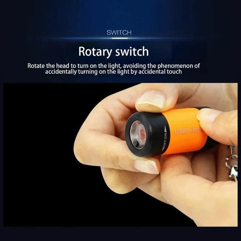 Mini Lampe Torche Porte-Clés USB Rechargeable Waterproof — CLEVI Paris