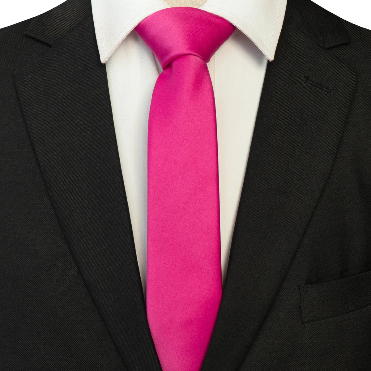 Cravate homme unie 6 cm – CLEVI Paris