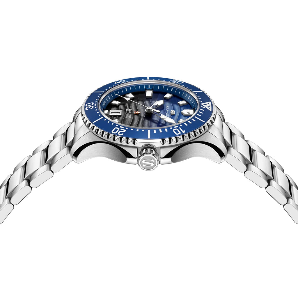 Montre Sea-Gull 816.32.1218 Ocean Series Diver Automatique Saphir 300M 41mm – CLEVI Paris