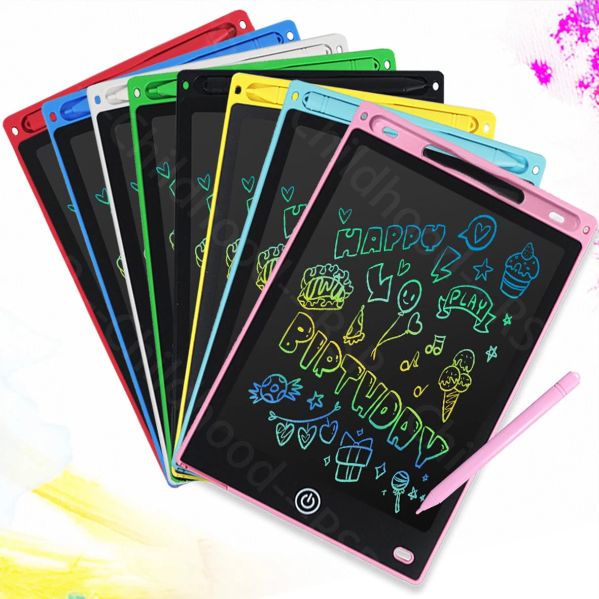 Ardoise LCD 8,5" Enfant – Tablette Écriture & Dessin Numérique avec Stylet – Dès 3 Ans