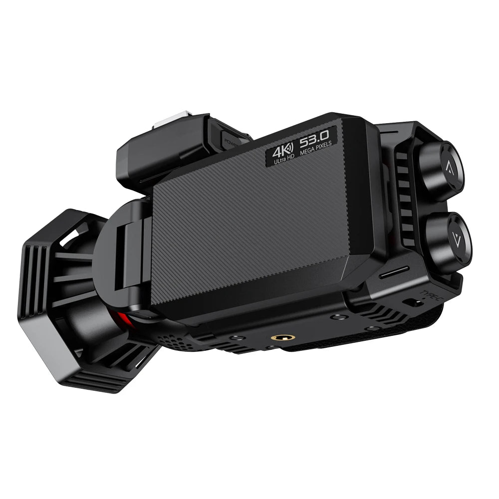 Caméscope Ponbos DV60 4K UHD WiFi – Zoom 50x, 53MP, Filtres Intégrés, Ultra-Léger, Photo & Vidéo – CLEVI Paris