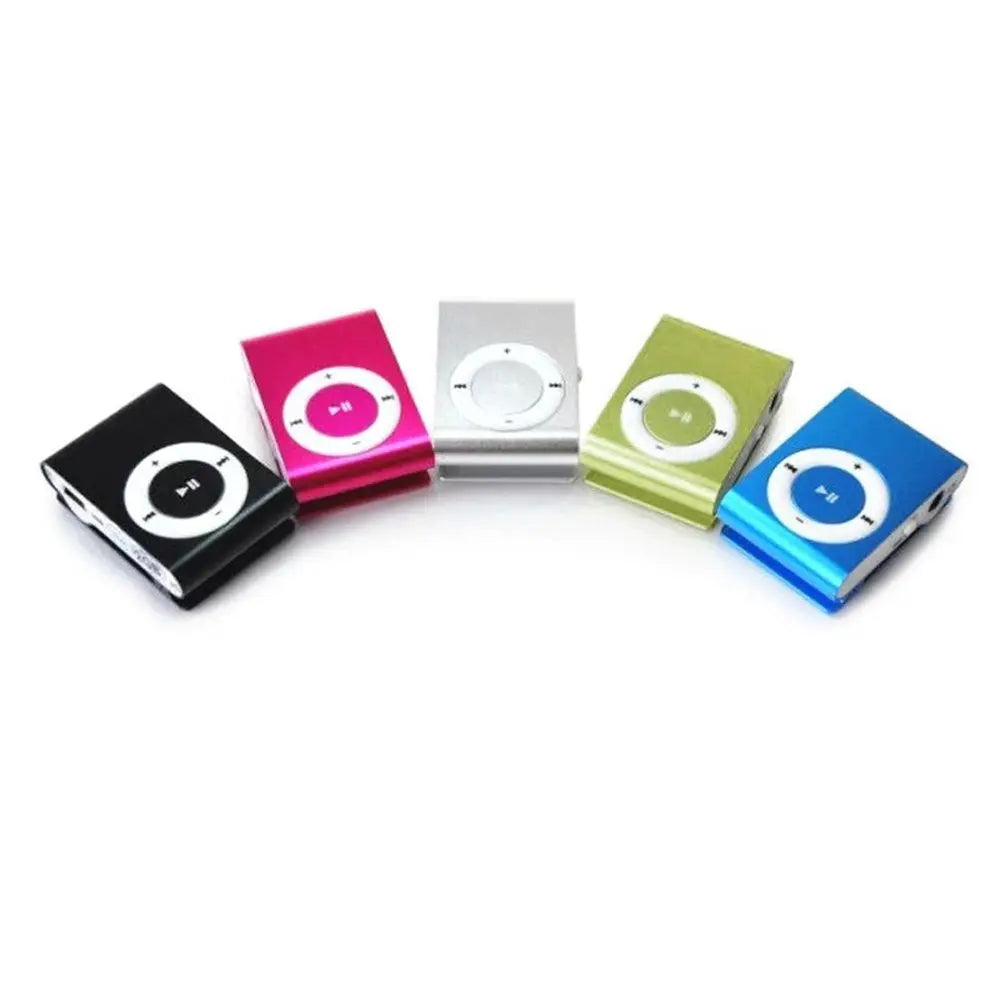 Mini Lecteur MP3 Clip Sport – Boîtier Métal, Jack 3,5 mm, 8 Couleurs | Walkman