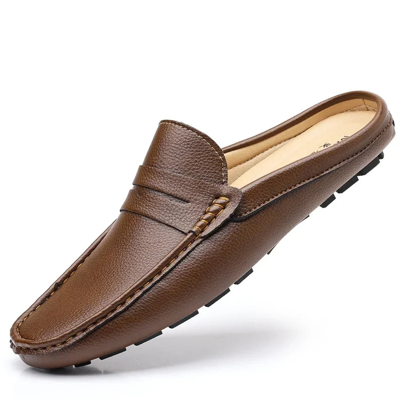 Loafers Homme Cuir PU Slip-On Doux & Légers | Marron, Beige, Noir – CLEVI Paris
