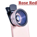 Kit Objectifs 2-en-1 Smartphone – Grand Angle 0,45x & Macro, Clip Universel, Compatible iPhone & Android – CLEVI Paris