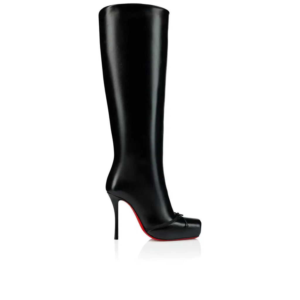 Bottes Cuissardes Femme Sestito – Talon Aiguille Bout Carré Zip Style Ballet