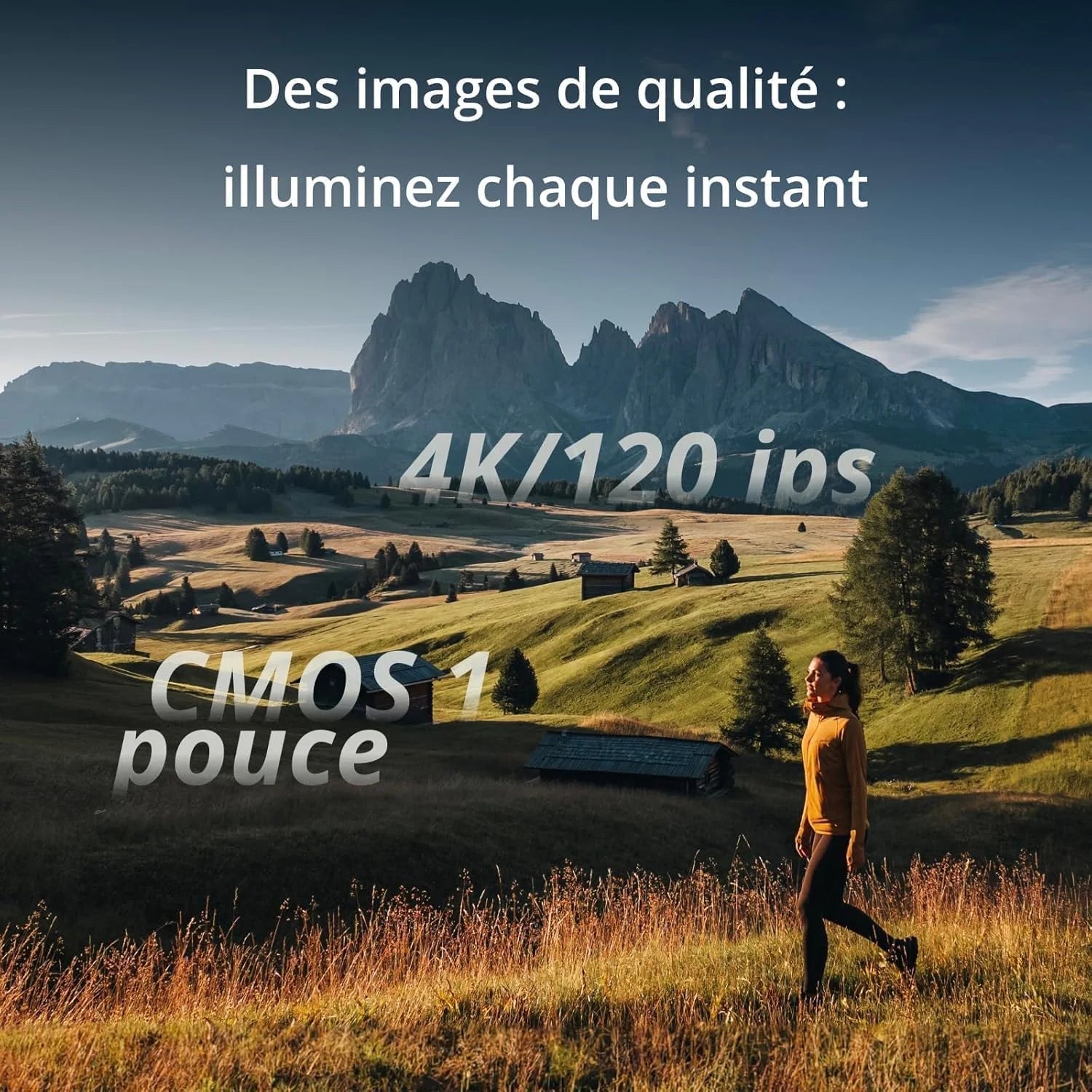 DJI Osmo Pocket 3 – Capteur 1", 4K/120fps, Stabilisation 3 Axes, Écran 2", Vlog & Voyage – CLEVI Paris