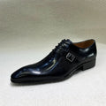 Brogue Oxford Homme Luxe Cuir de Veau Fait Main Bout Pointu – CLEVI Paris