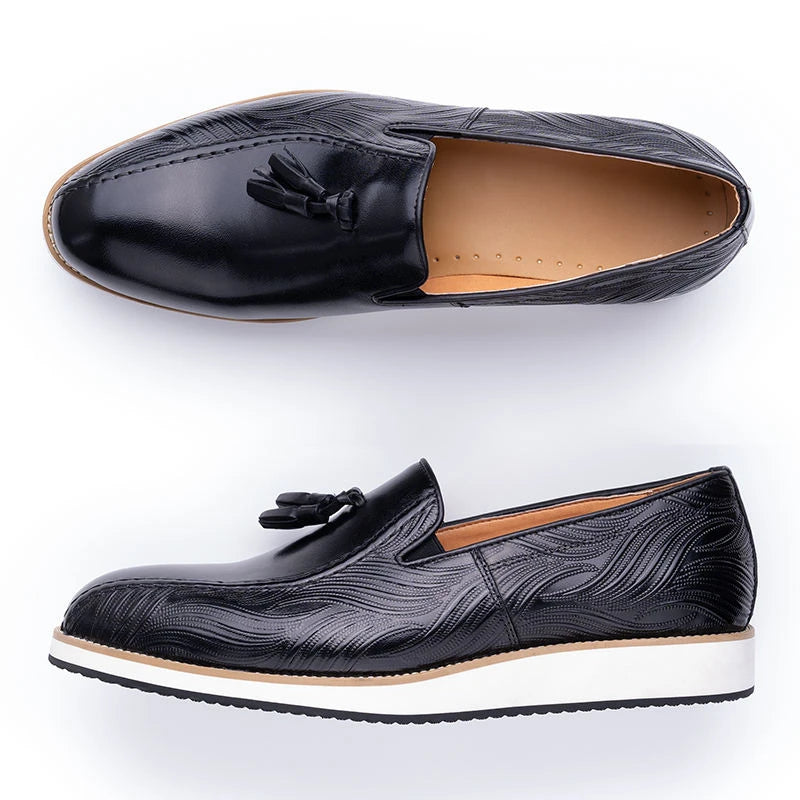 Oxford Cuir Vachette Homme Respirant Semelle EVA – CLEVI Paris