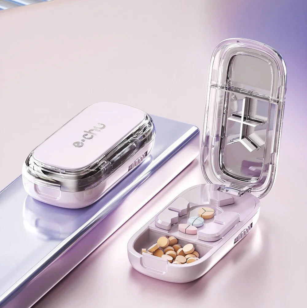 Coupe-comprimés portable avec rangement – CLEVI Paris