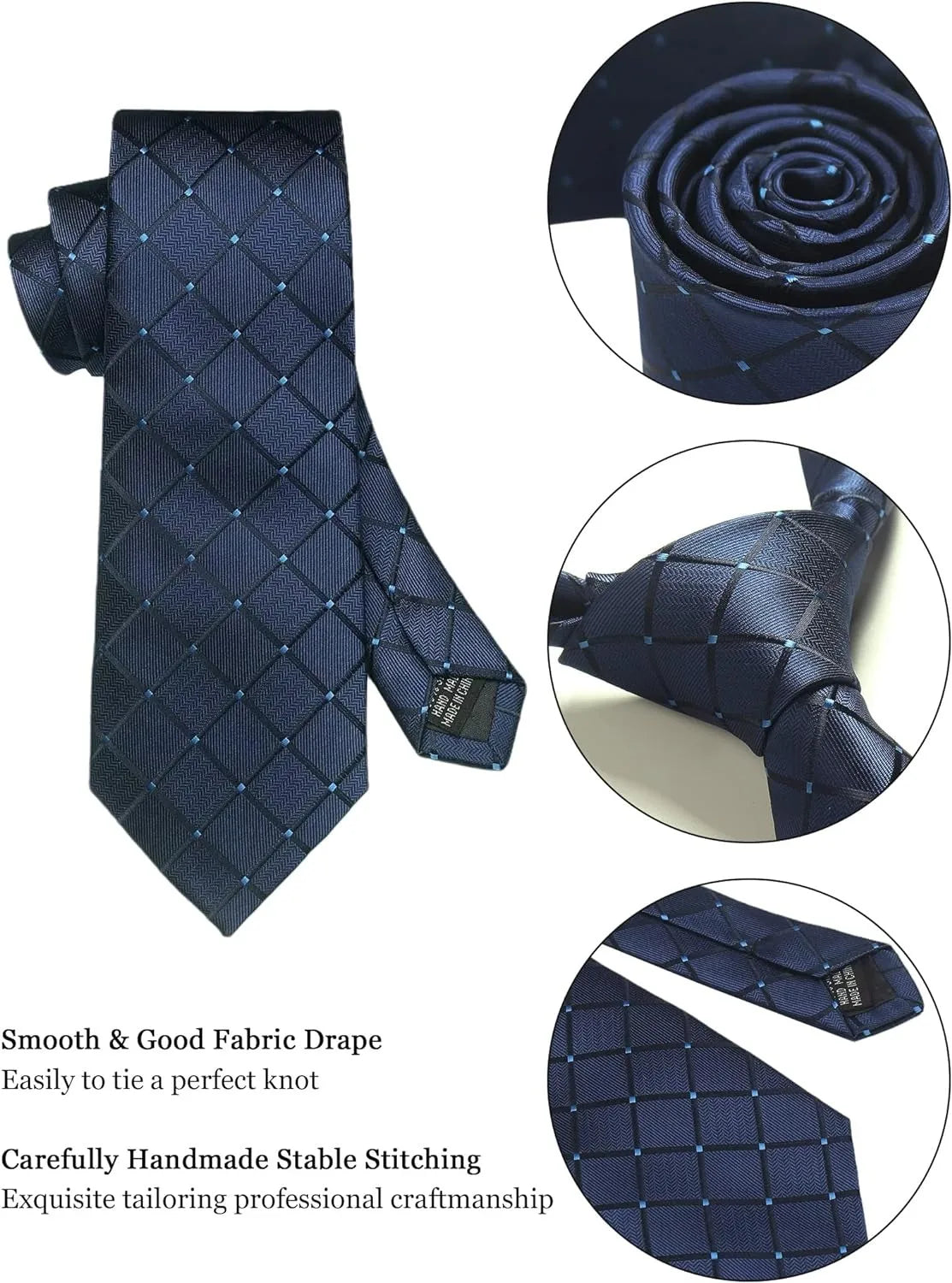Coffret cravate homme en soie – CLEVI Paris
