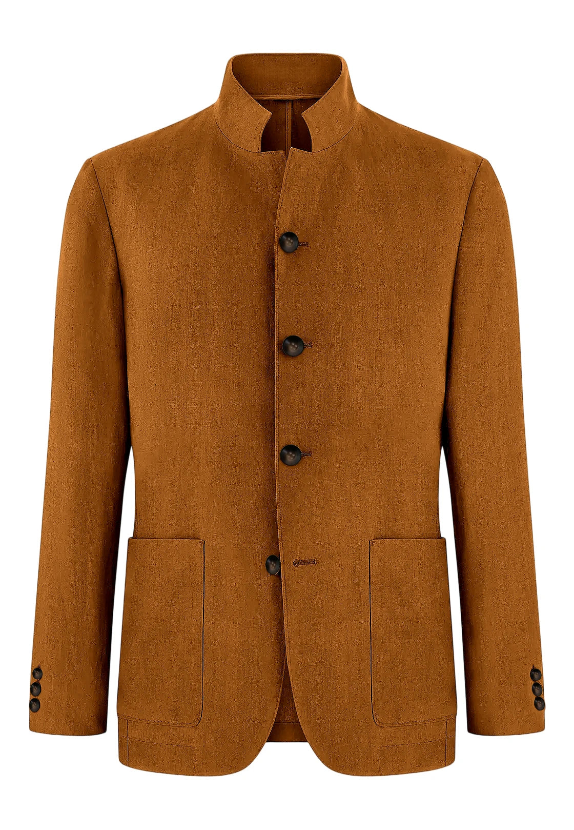 Blazer homme léger à col mandarin – CLEVI Paris
