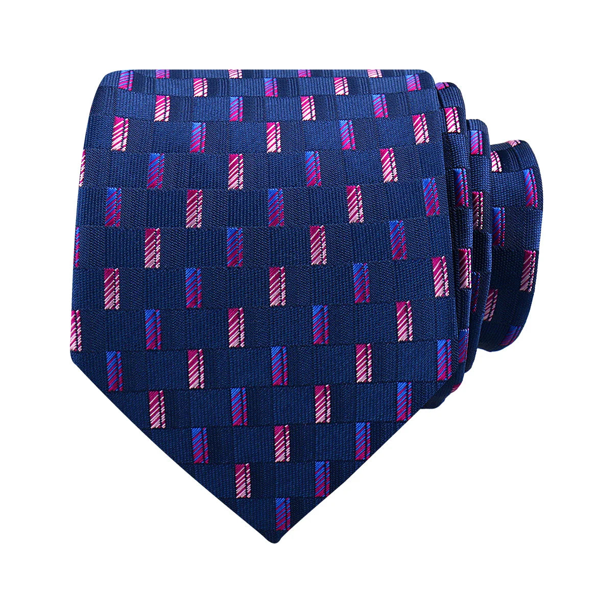 Cravate unisexe jacquard à motifs – CLEVI Paris
