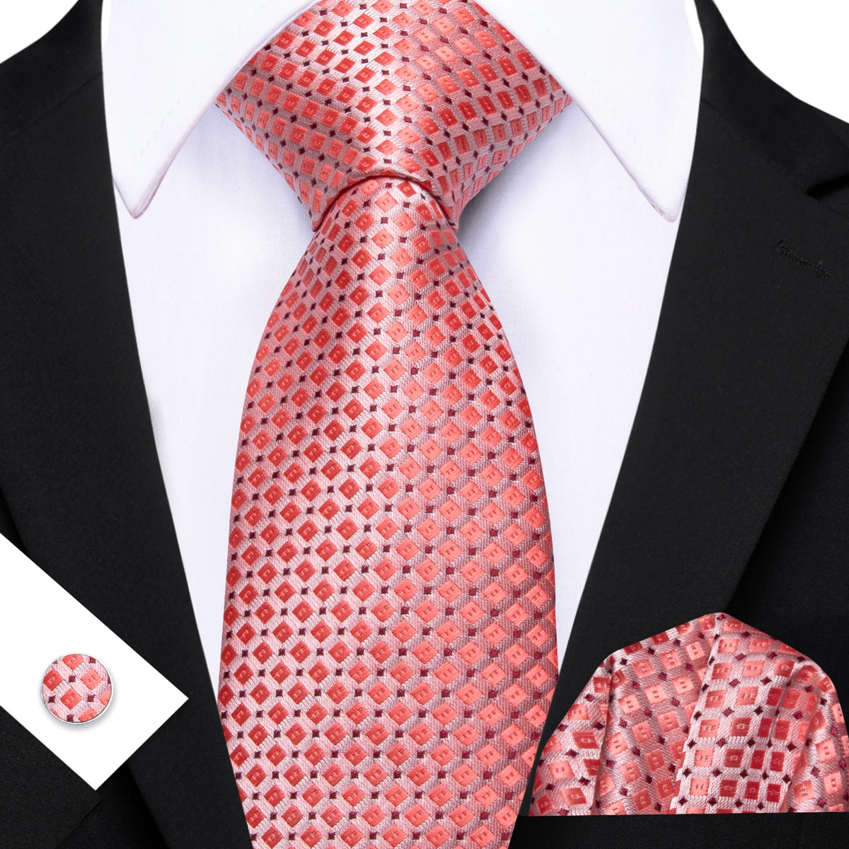 Ensemble cravate homme floral – CLEVI Paris