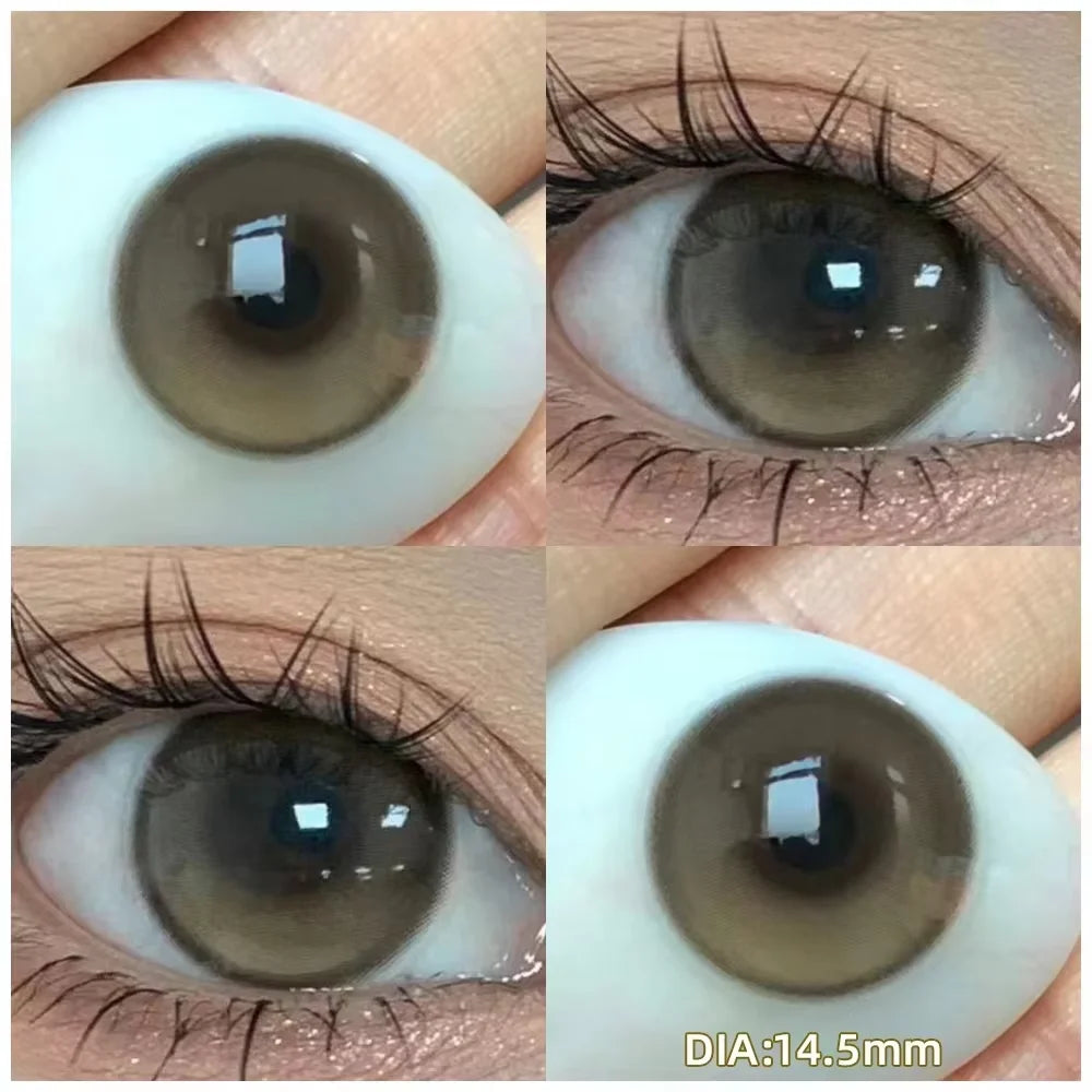 Lentilles de Couleur OVOLOOK Correctrices Myopie 9 Coloris 24 Degrés Port 6 Mois – CLEVI Paris