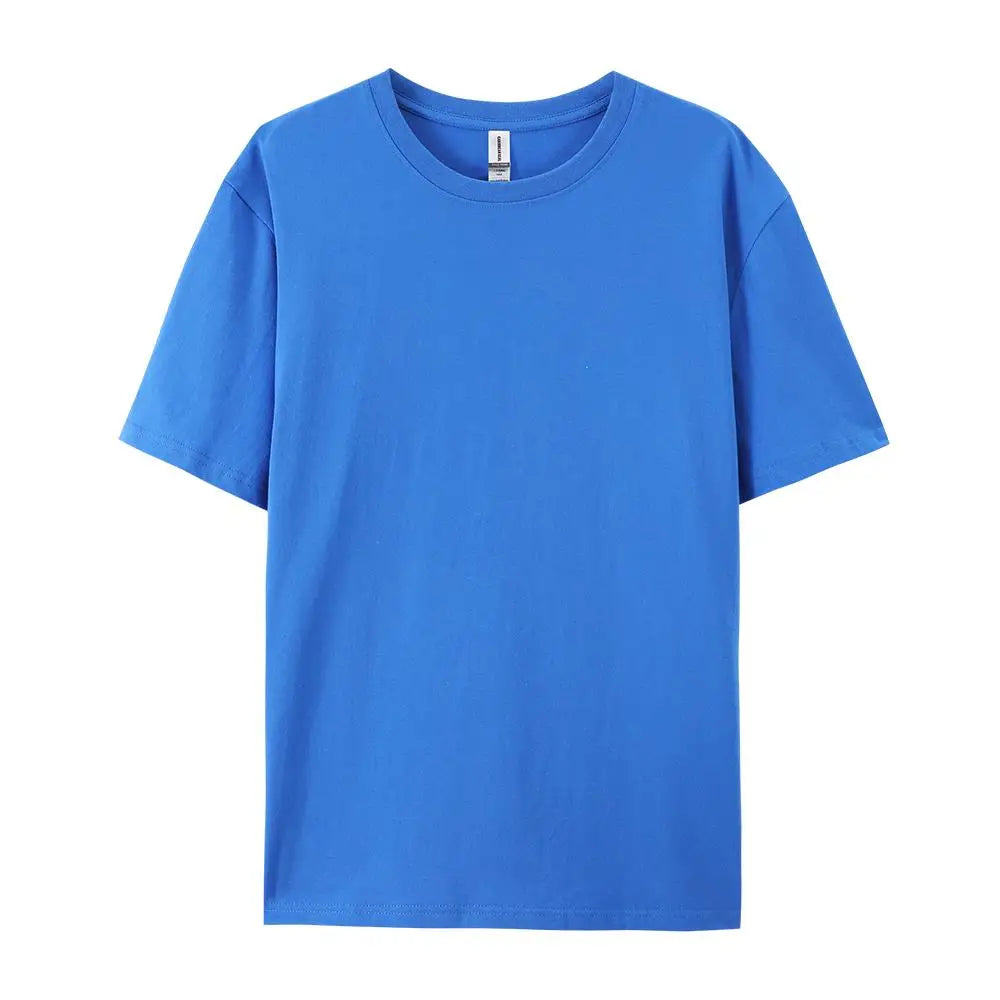 T-Shirt Unisexe Coton Col Rond Manches Courtes Coupe Loose 20 Coloris Candy Été – CLEVI Paris