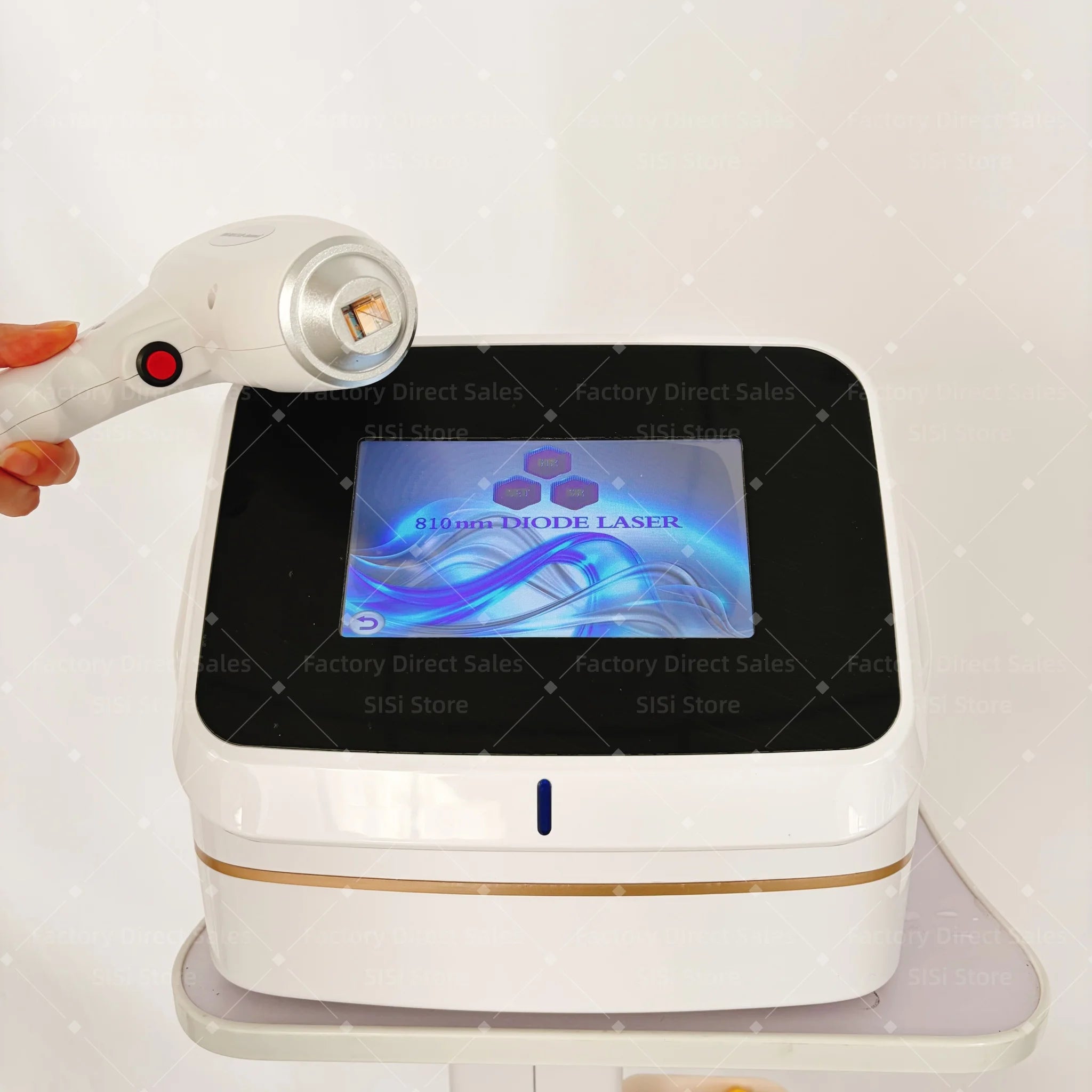 Mini Machine Laser Diode MYOSLIM 808nm | Épilation Définitive Indolore | Refroidissement Glacial | Salon & Domicile – CLEVI Paris