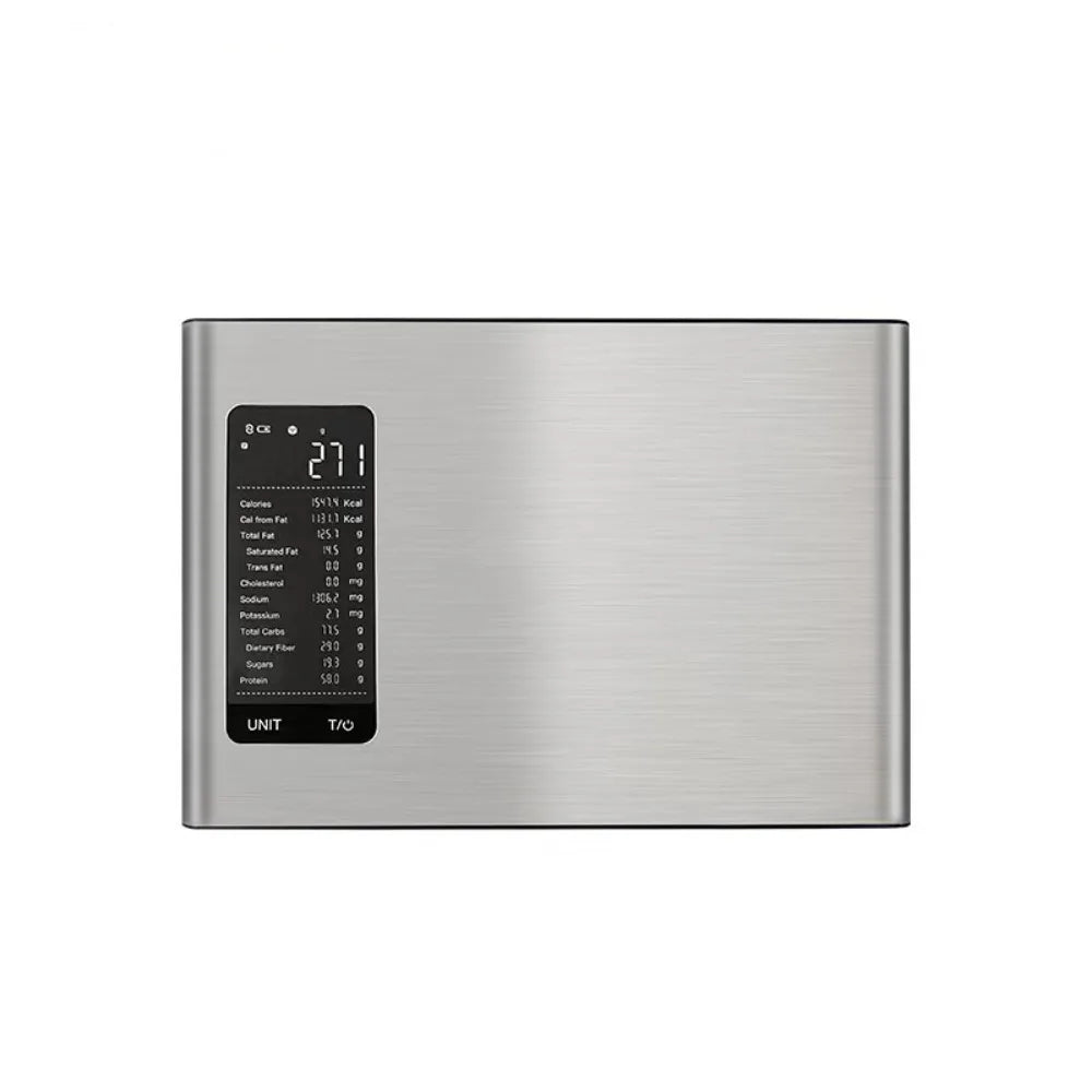 Balance de Cuisine Numérique Connectée | Inox 304, Précision 0,1 g, Suivi Nutritionnel – CLEVI Paris