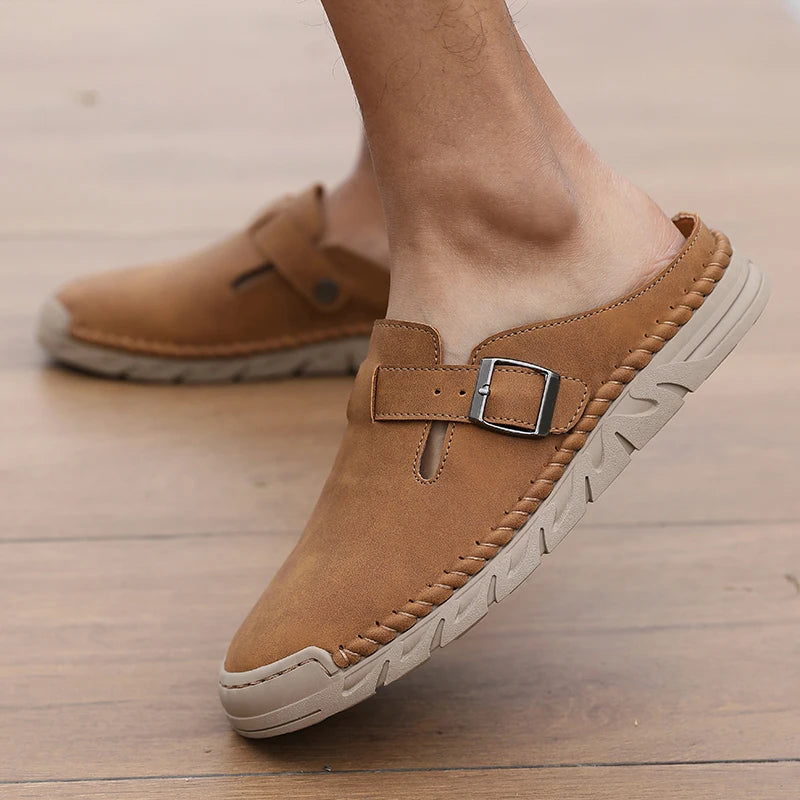 Mules Loafers Homme Cuir Semelle EVA | 5 Coloris – CLEVI Paris