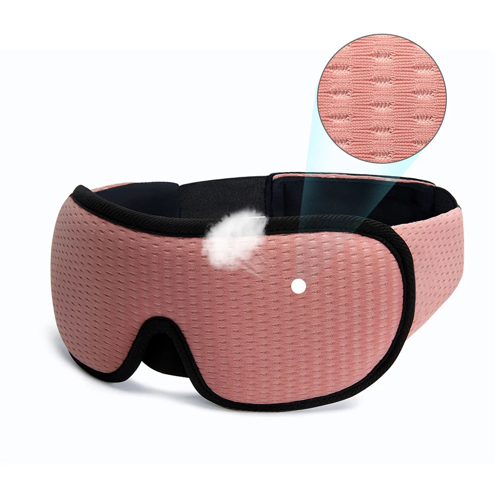 Masque de Nuit 3D Anti-Lumière Rembourré Ergonomique — CLEVI Paris